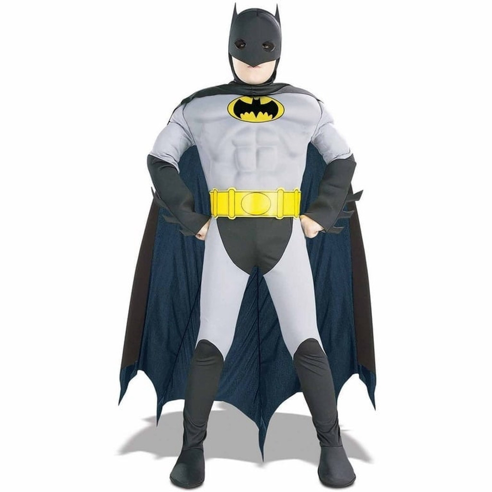 Batman Brave Muscle Child/Toddler 2-4 Costume Halloween DC Comics Rubies NEW